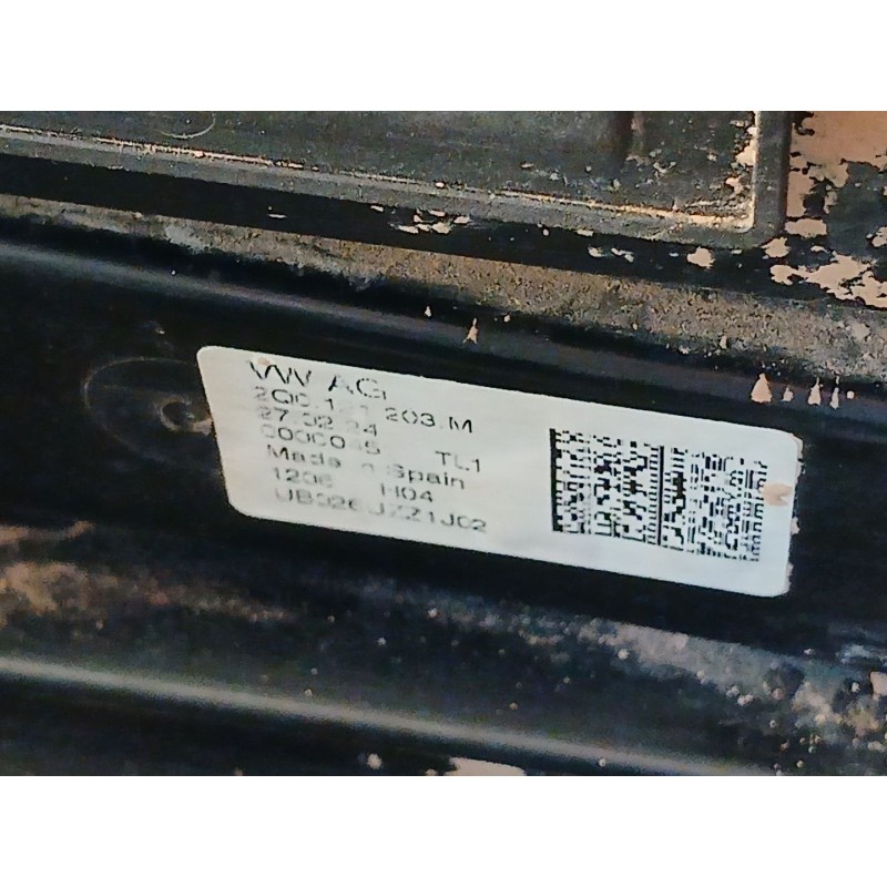 Recambio de electroventilador para volkswagen t-cross (c11, d31) 1.0 tsi referencia OEM IAM 2Q0121203M - Negro 2
