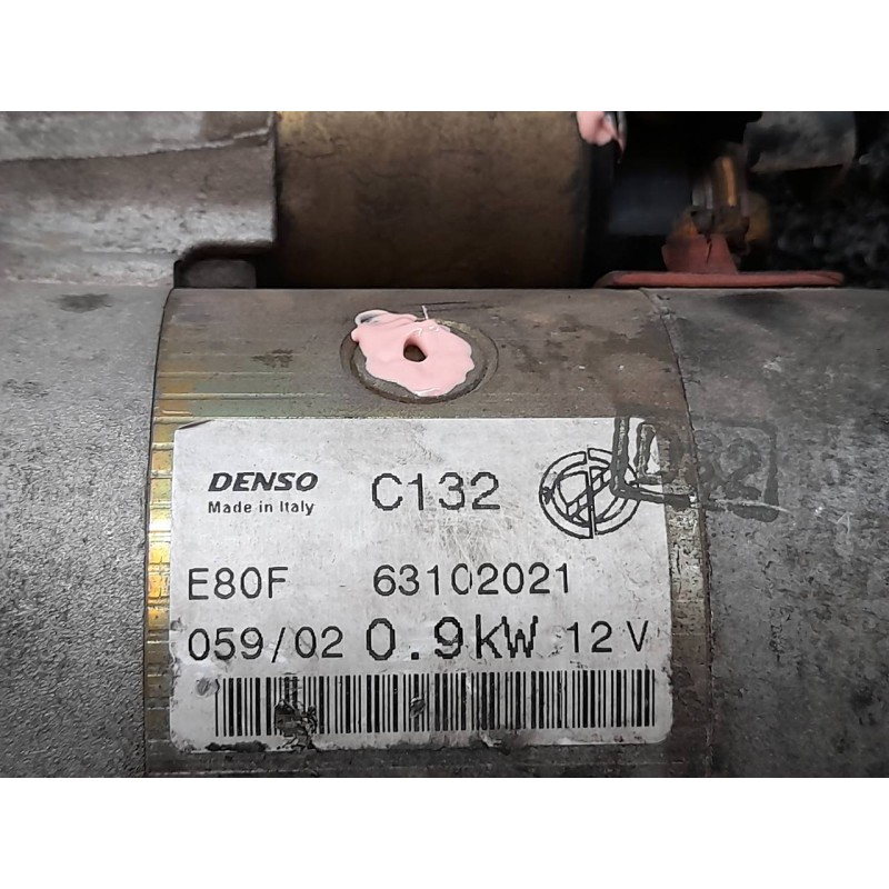 Recambio de motor arranque para fiat doblo (119) 1.2 sx referencia OEM IAM 63102021 - Verde 3