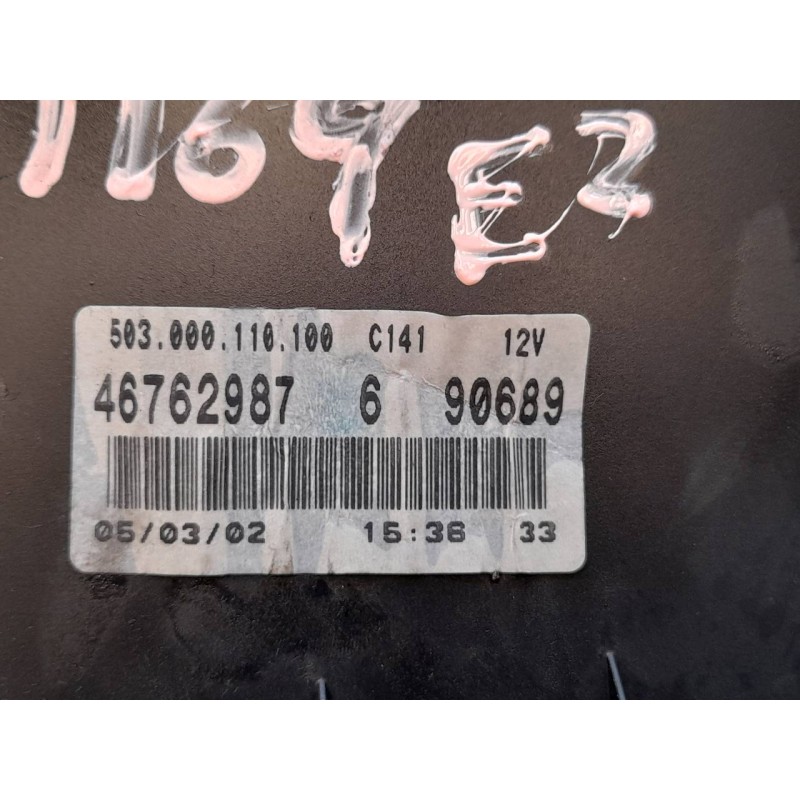 Recambio de cuadro instrumentos para fiat doblo (119) 1.2 sx referencia OEM IAM 46762987 503000110100 - Verde 5