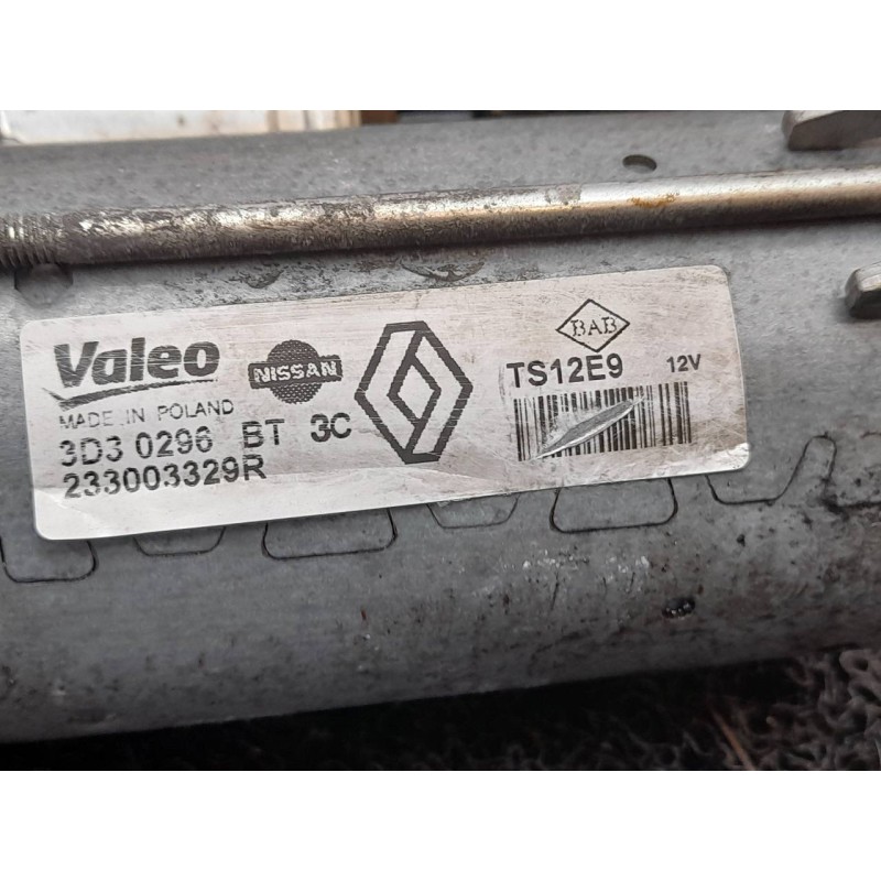 Recambio de motor arranque para dacia lodgy ambiance referencia OEM IAM 233003329R 3D30296BT VALEO - Negro 3
