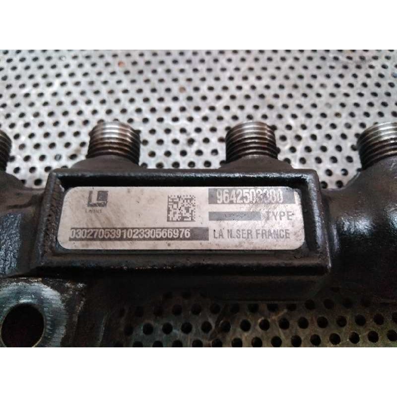 Recambio de rampa inyectora para ford fiesta (cbk) 1.4 tdci cat referencia OEM IAM 9642503380 5WS40006 - Azul 3