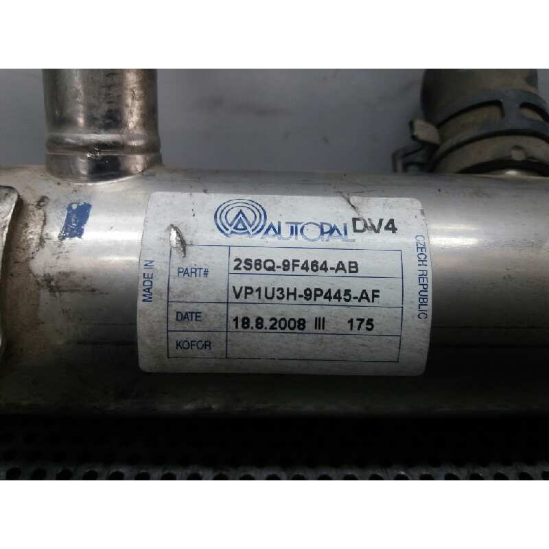 Recambio de enfriador egr para ford fiesta (cb1) 1.4 tdci cat referencia OEM IAM 2S6Q9F464AB - Rojo 3