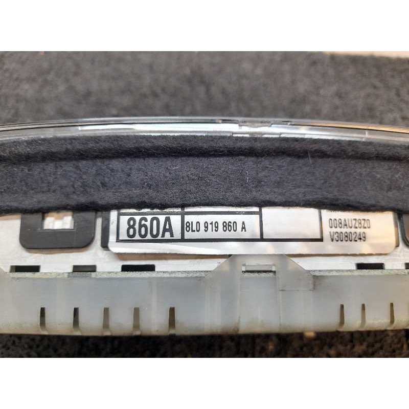 Recambio de cuadro instrumentos para audi a3 (8l) 1.8 ambition referencia OEM IAM 8L0919860A - Gris 8