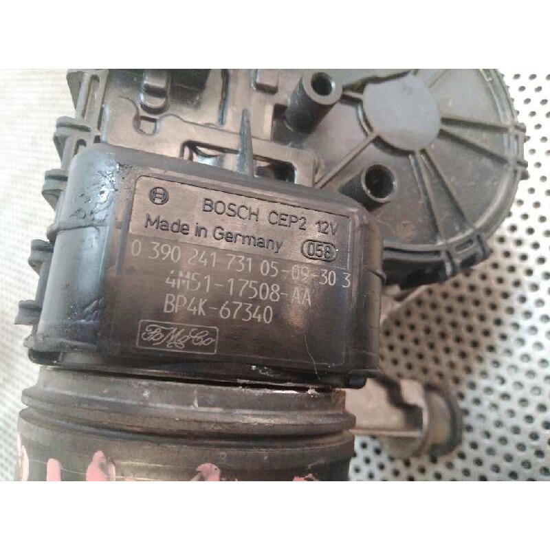 Recambio de motor limpia delantero para ford focus berlina (cap) 1.6 tdci cat referencia OEM IAM 0390241731 4M5117508AA BP4K6734 - Azul 4