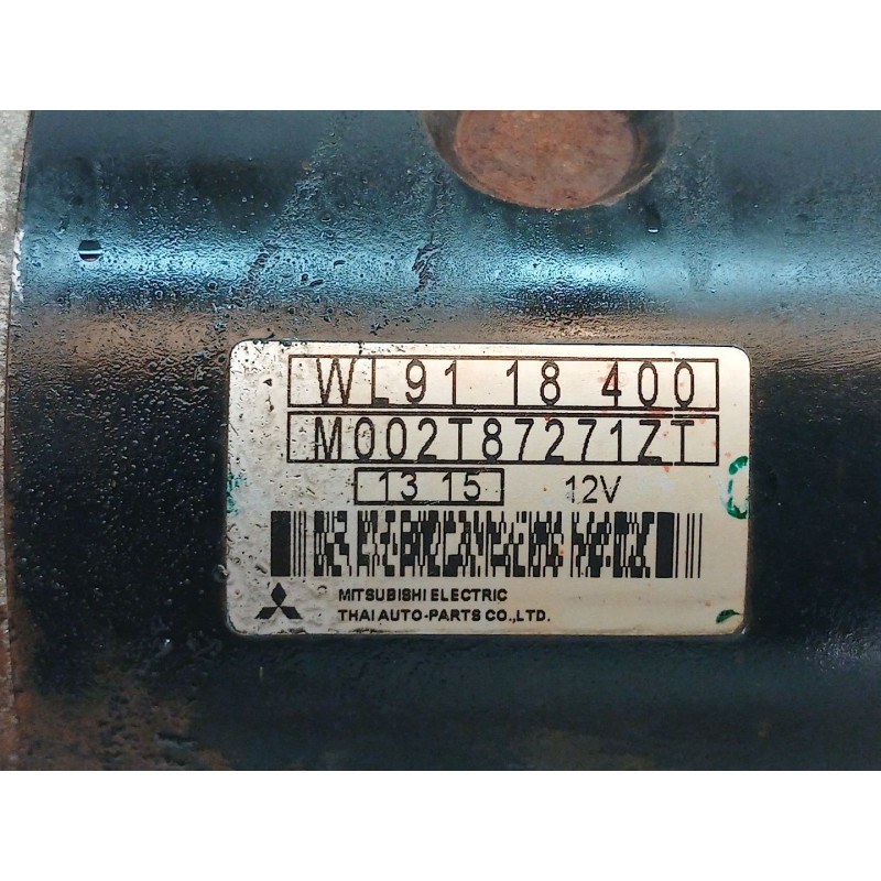 Recambio de motor arranque para ford ranger (es) xl doble cabina 4x4 referencia OEM IAM WL9118400 M002T87271ZT - Blanco 2