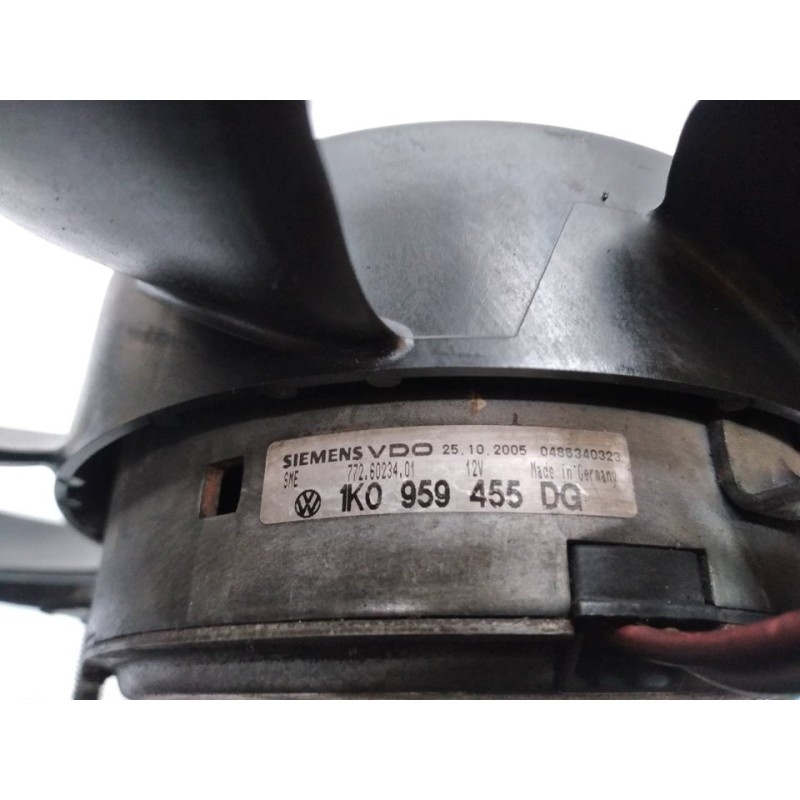 Recambio de electroventilador para seat leon (1p1) reference referencia OEM IAM 1K0959455DG - Negro 2