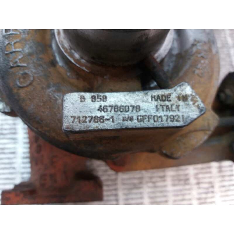 Recambio de turbocompresor para alfa romeo 147 (190) 1.9 jtd cat referencia OEM IAM 46786078 - Negro 5