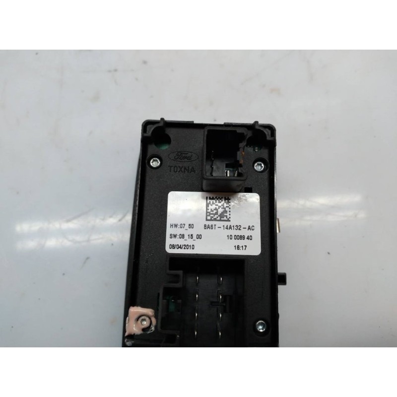 Recambio de mando elevalunas delantero izquierdo para ford fiesta (cb1) trend referencia OEM IAM 8A6T14A132AC - Blanco 3
