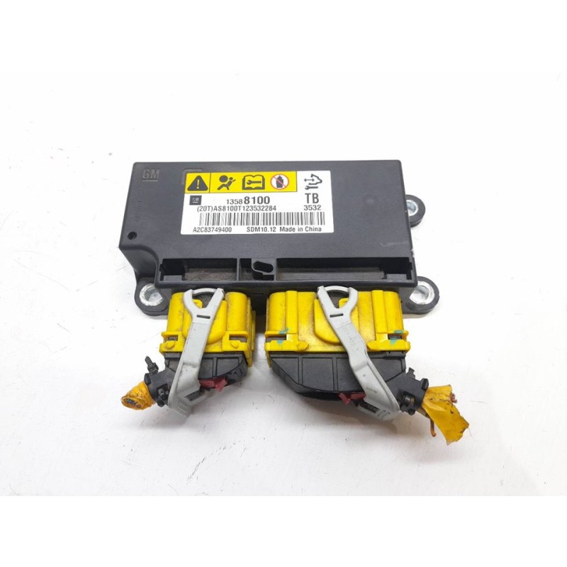 Recambio de kit airbag para chevrolet aveo sedán ls referencia OEM IAM 13588100 95164027 95167532 - Negro 3