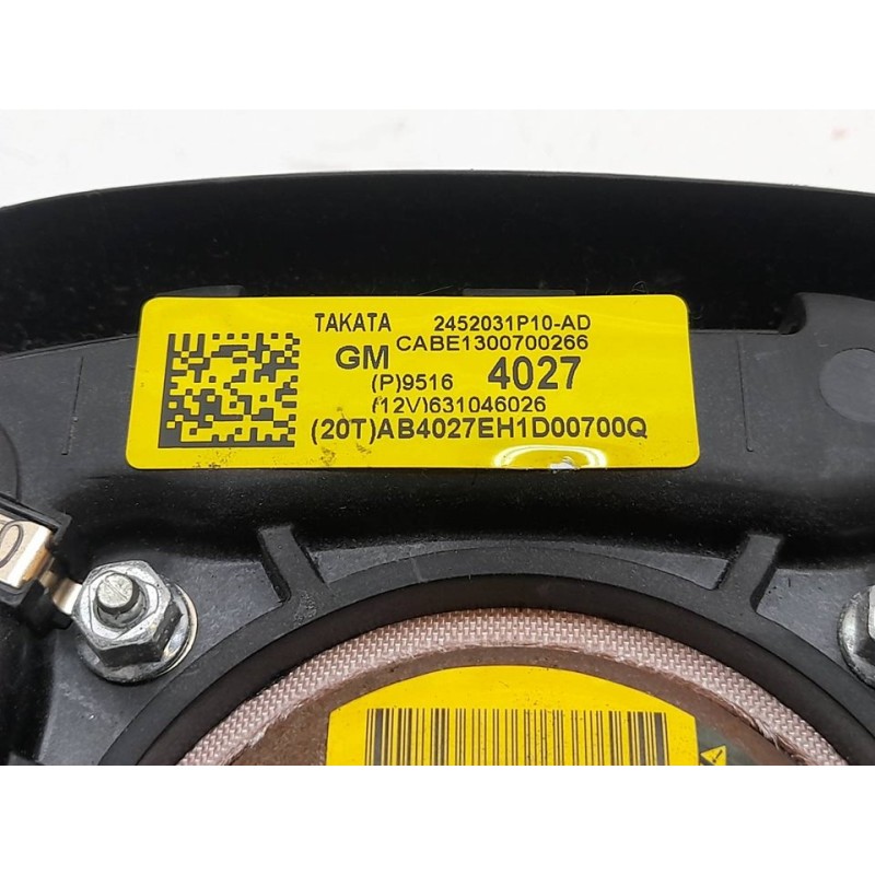 Recambio de kit airbag para chevrolet aveo sedán ls referencia OEM IAM 13588100 95164027 95167532 - Negro 4