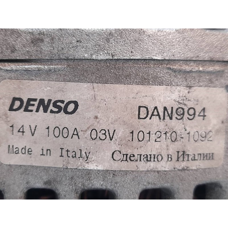 Recambio de alternador para fiat doblo easy referencia OEM IAM DAN994 1012101092 - Blanco 6