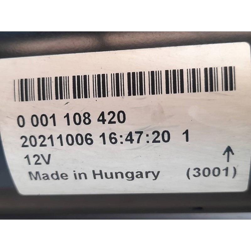 Recambio de motor arranque para fiat doblo easy referencia OEM IAM 0001108420 20211006 - Blanco 4