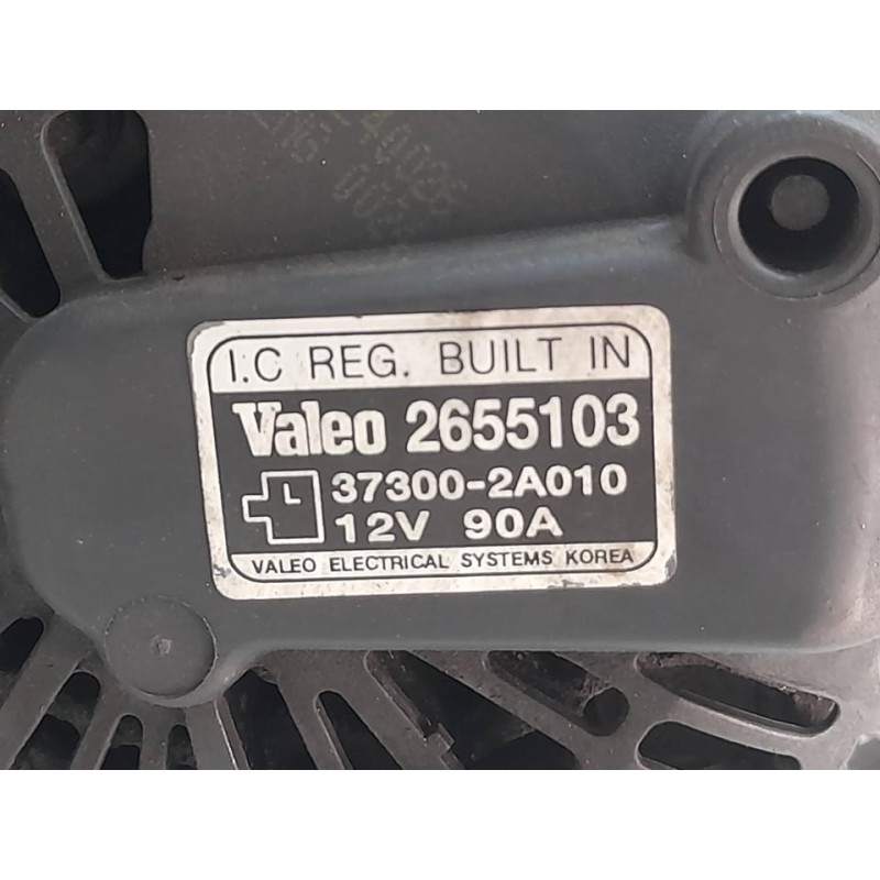 Recambio de alternador para kia picanto 1.1 crdi ex referencia OEM IAM 373002A010 2655103 VALEO 2