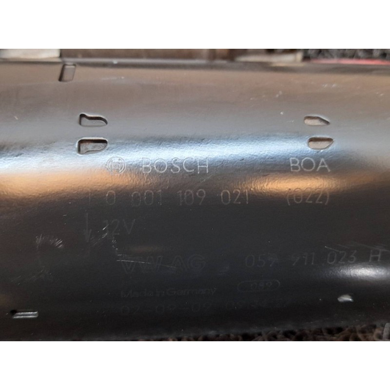 Recambio de motor arranque para audi allroad quattro (4b5) 2.5 tdi (132kw) referencia OEM IAM 0001109021 059911023H BOSCH 4
