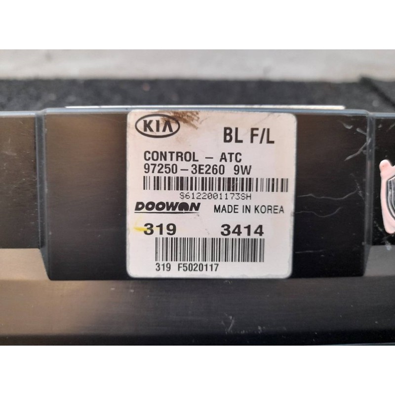 Recambio de mando climatizador para kia sorento 2.5 crdi vgt ex1 referencia OEM IAM 972503E260 - Negro 4