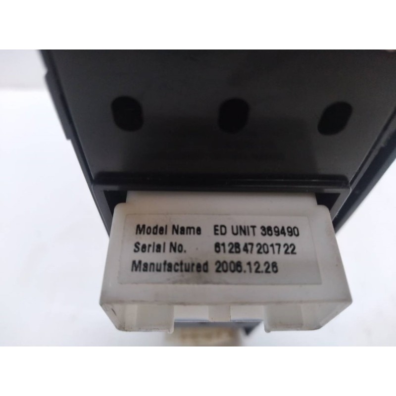 Recambio de mando elevalunas delantero izquierdo para kia cee'd emotion referencia OEM IAM 612B47201722 - Negro 2