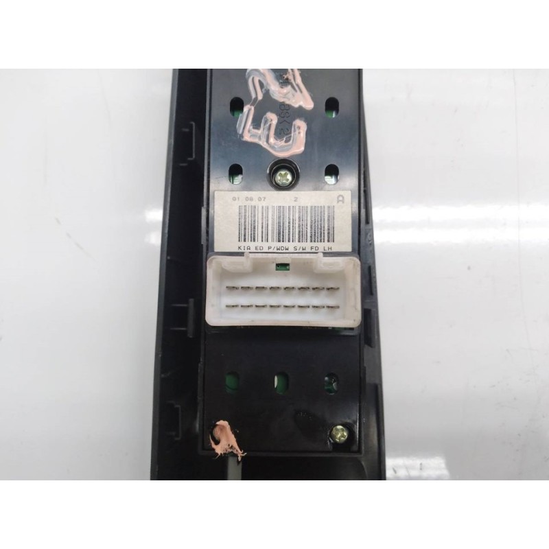 Recambio de mando elevalunas delantero izquierdo para kia cee'd emotion referencia OEM IAM 612B47201722 - Negro 6