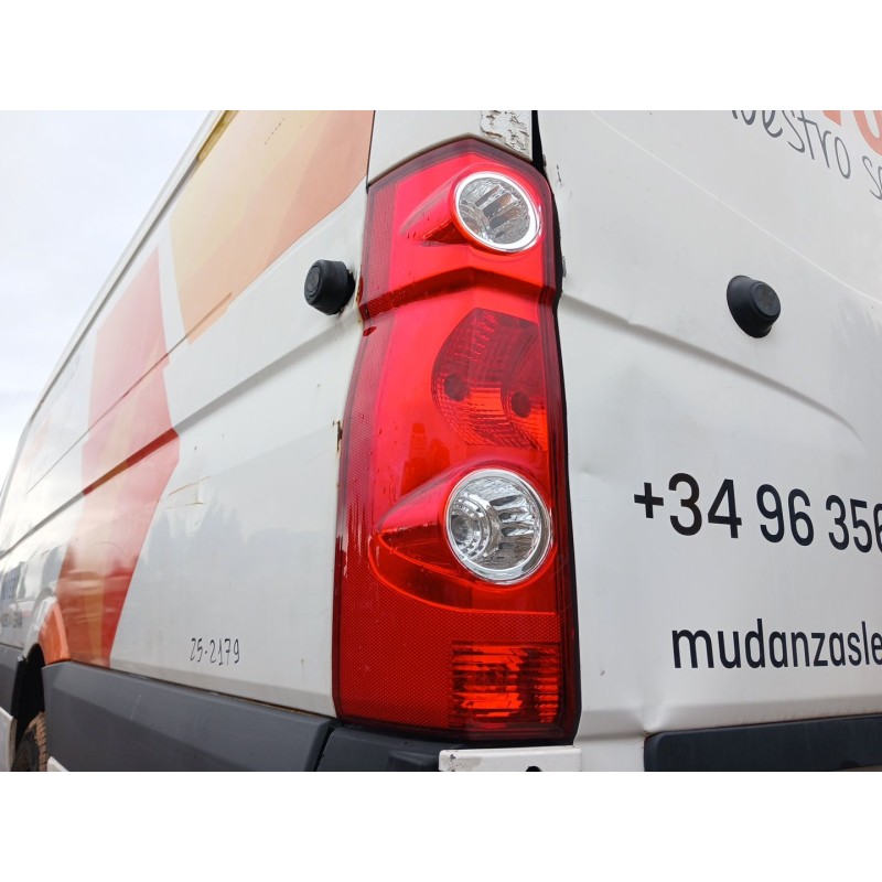 Recambio de piloto trasero izquierdo para volkswagen crafter caja cerrada caja cerrada 35 referencia OEM IAM - Blanco 2