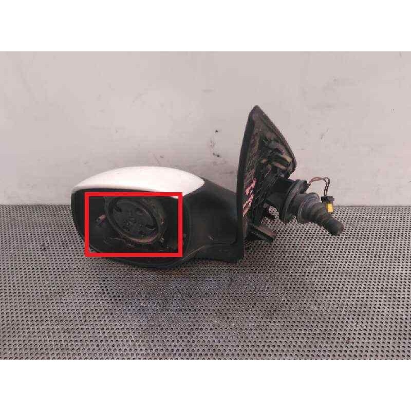 Recambio de retrovisor izquierdo para peugeot 206 berlina xt referencia OEM IAM - Blanco 3