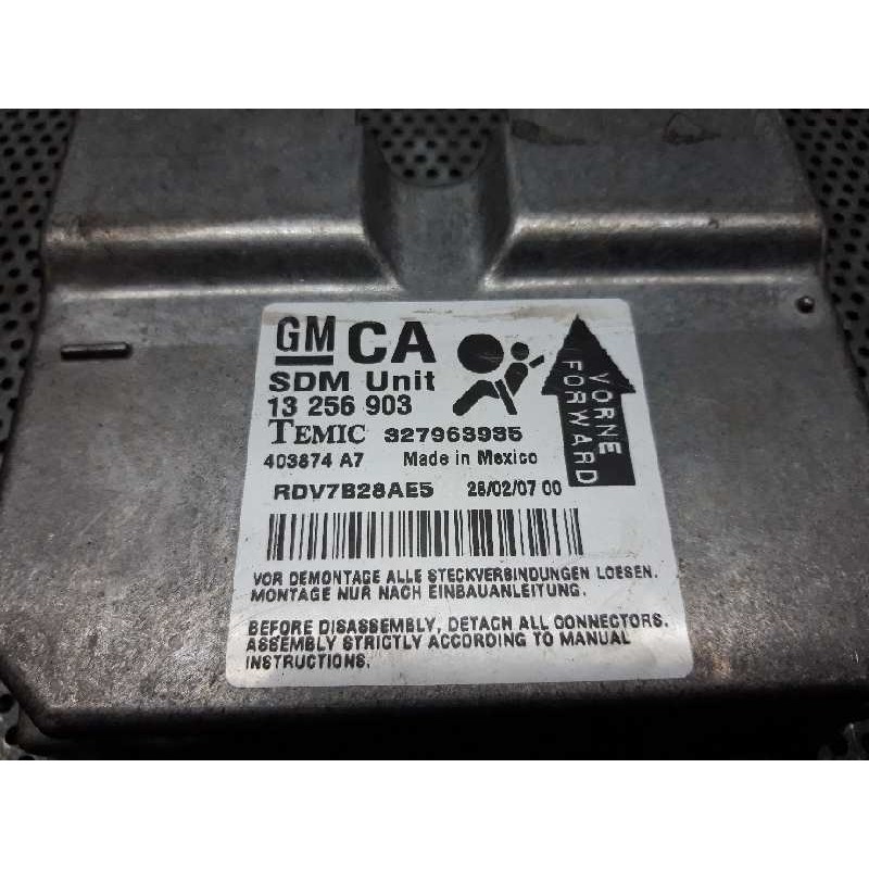 Recambio de kit airbag para opel corsa d cosmo referencia OEM IAM 13235770 13152361 13256903 - Negro 10