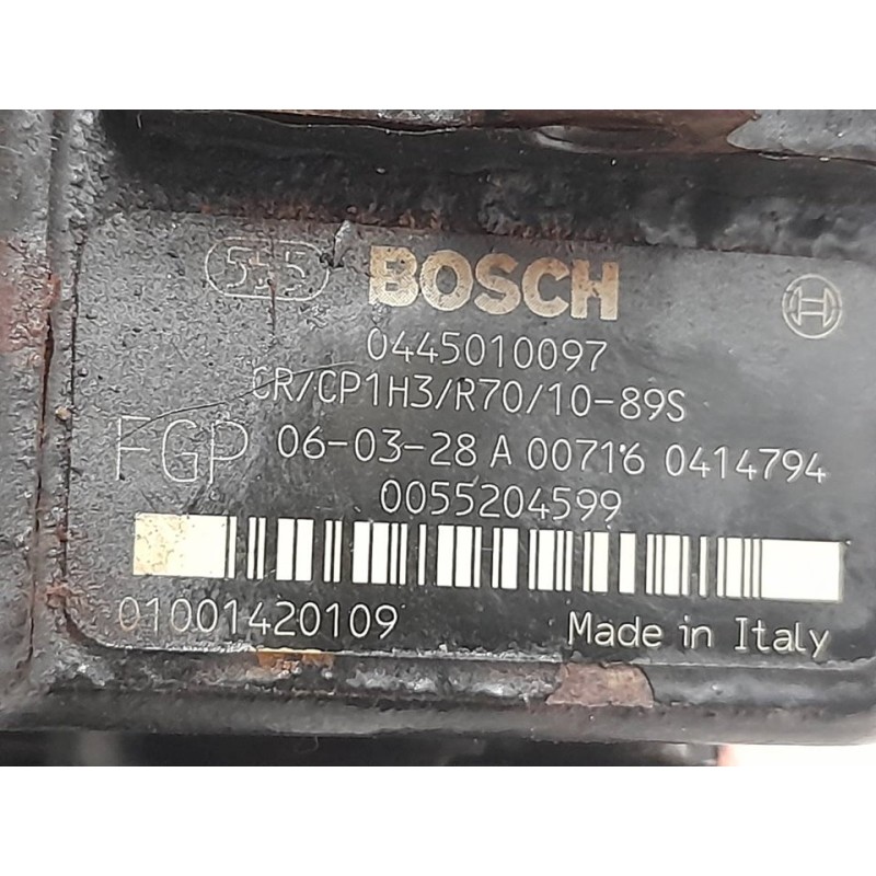 Recambio de bomba inyeccion para opel zafira b enjoy referencia OEM IAM 0445010097 0055204599 BOSCH - Gris 5