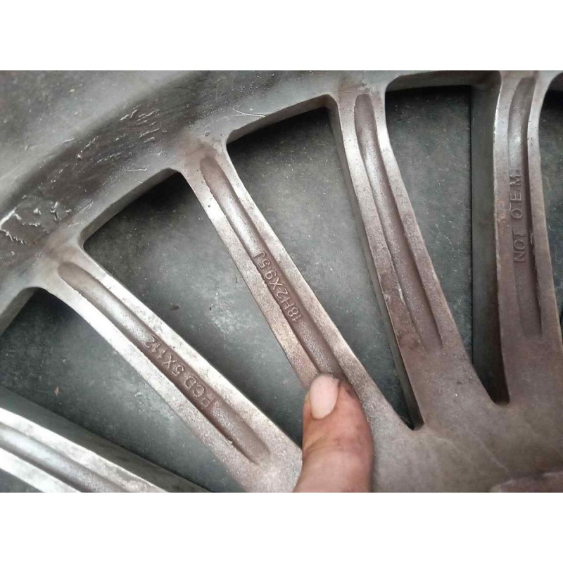 Recambio de llanta para mercedes-benz clase s (w220) berlina 430 (220.070) referencia OEM IAM 18H2X95J - Azul 4