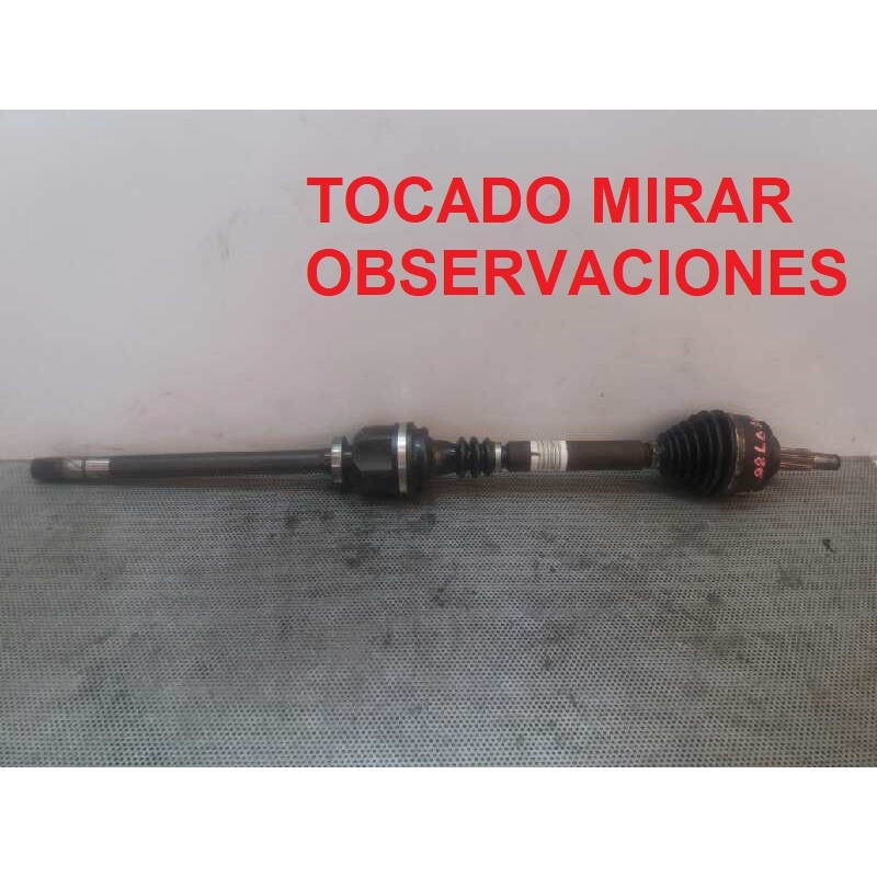 Recambio de transmision delantera derecha para renault laguna ii (bg0) dynamique referencia OEM IAM   