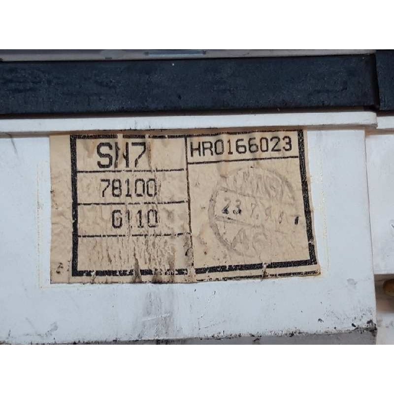 Recambio de cuadro instrumentos para mg serie 600 (rh) 620 i referencia OEM IAM HR0166023 210794 - Verde 4