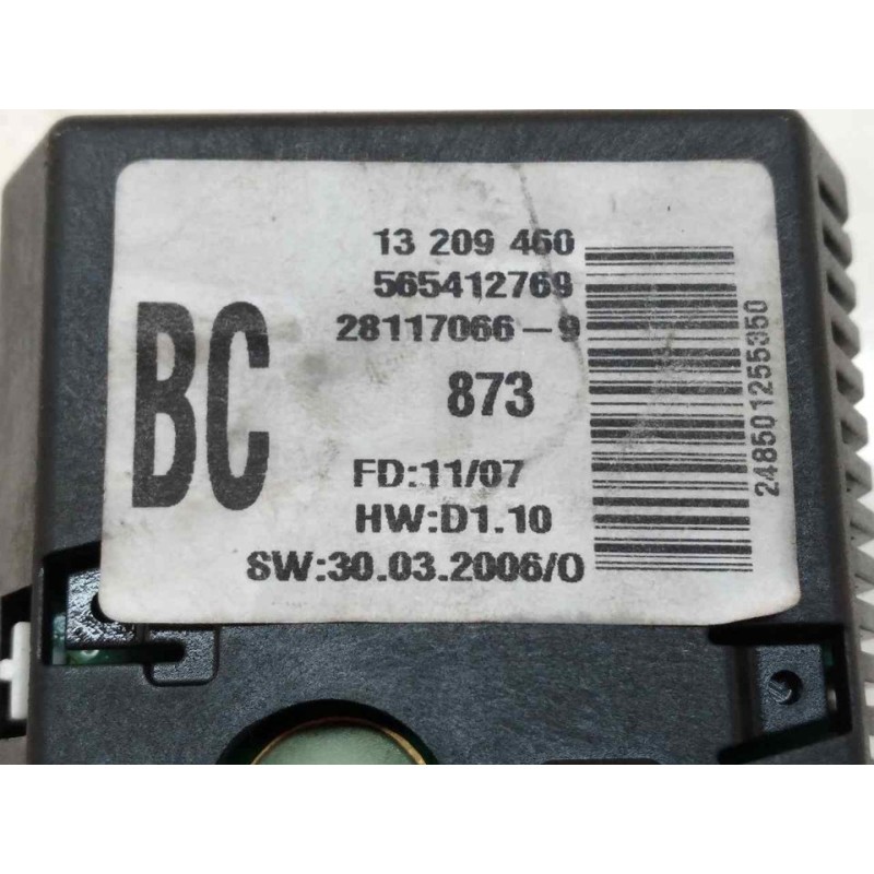 Recambio de pantalla multifuncion para opel corsa d cosmo referencia OEM IAM 13209460 565412769 - Negro 2