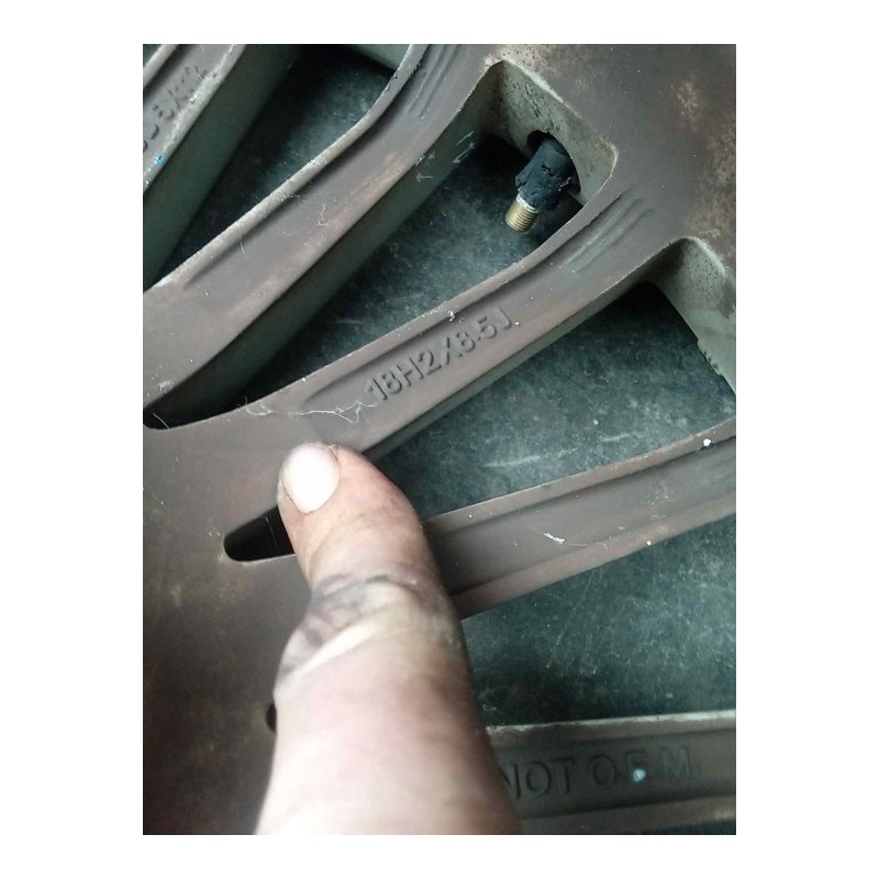 Recambio de llanta para mercedes-benz clase s (w220) berlina 430 (220.070) referencia OEM IAM 18H2X85J - Azul 4