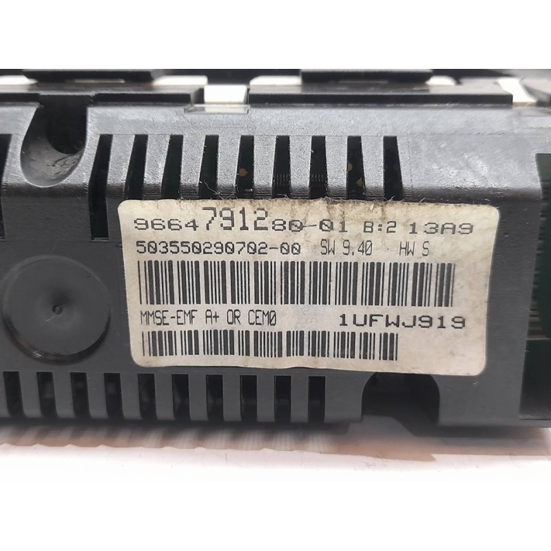 Recambio de pantalla multifuncion para peugeot 308 sw confort referencia OEM IAM 966479128001 - Gris 4