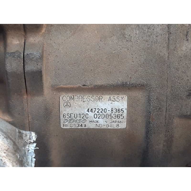 Recambio de compresor aire acondicionado para mercedes-benz clase a (w168) 170 cdi (168.009) referencia OEM IAM 4472208365 - Azul 3