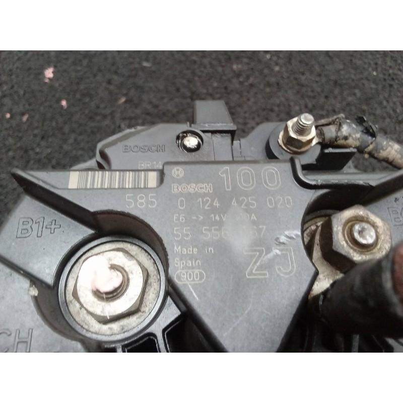 Recambio de alternador para opel astra gtc enjoy referencia OEM IAM 0124425020 55556067 - Rojo 3