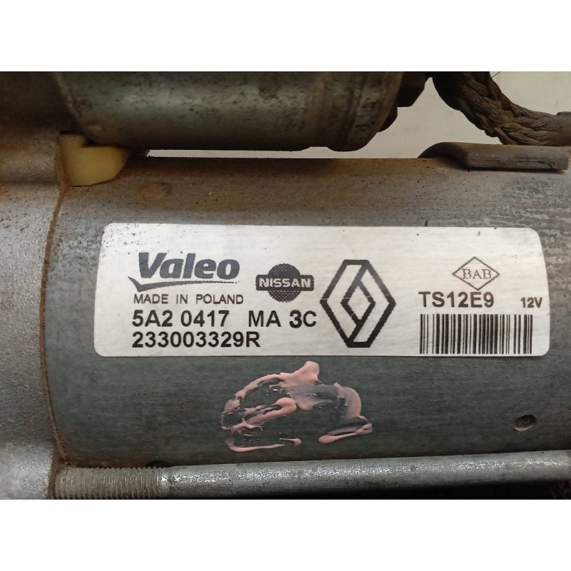 Recambio de motor arranque para renault clio grandtour dynamique referencia OEM IAM 5A20417MA3C 233003329R 3