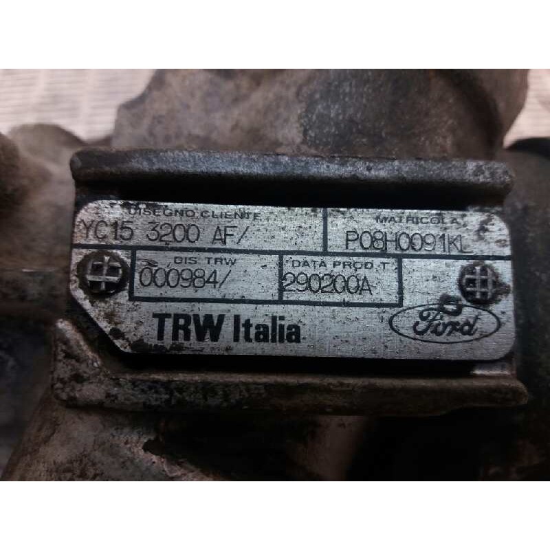Recambio de cremallera direccion para ford transit caja cerrada, corta (fy) (2000 =>) 2.4 td cat referencia OEM IAM YC153200AF - Blanco 4