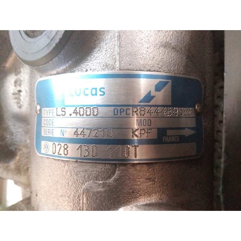 Recambio de bomba inyeccion para volkswagen polo berlina (6n1) concept referencia OEM IAM R8444B953B 028130110T - Blanco 4