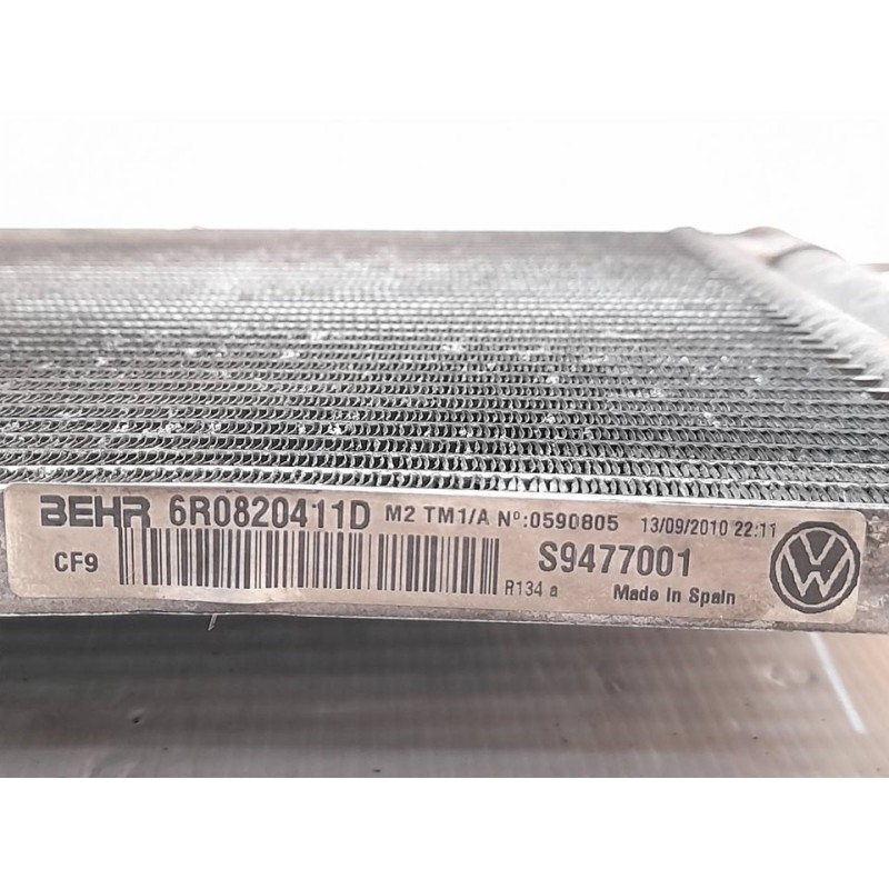 Recambio de condensador / radiador aire acondicionado para volkswagen polo (6r1) sport referencia OEM IAM 6R0820411D - Negro 2