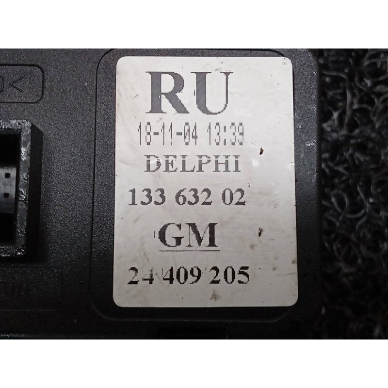 Recambio de mando elevalunas delantero izquierdo para opel meriva enjoy referencia OEM IAM 13363202 - Azul 2