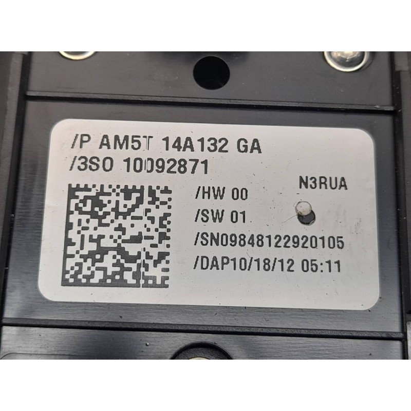Recambio de mando elevalunas delantero izquierdo para ford b-max titanium referencia OEM IAM AM5T14A132GA - Blanco 3