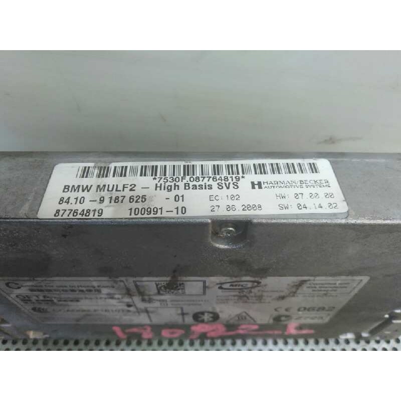 Recambio de centralita check control para bmw serie 5 berlina (e60) 535d referencia OEM IAM 84109187625 87764819 - Azul 2