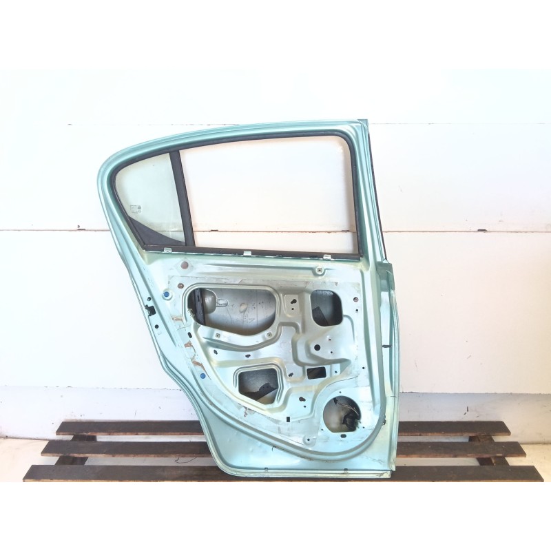 Recambio de puerta trasera izquierda para opel corsa e (x15) 1.4 (08, 68) referencia OEM IAM - Verde 2