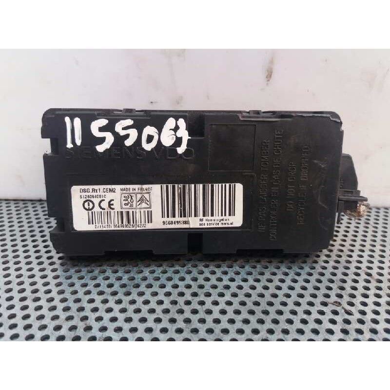 Recambio de centralita check control para peugeot 407 2.0 16v hdi fap cat (rhr / dw10bted4) referencia OEM IAM 9660499380  