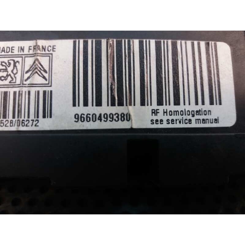 Recambio de centralita check control para peugeot 407 2.0 16v hdi fap cat (rhr / dw10bted4) referencia OEM IAM 9660499380 - Blanco 3