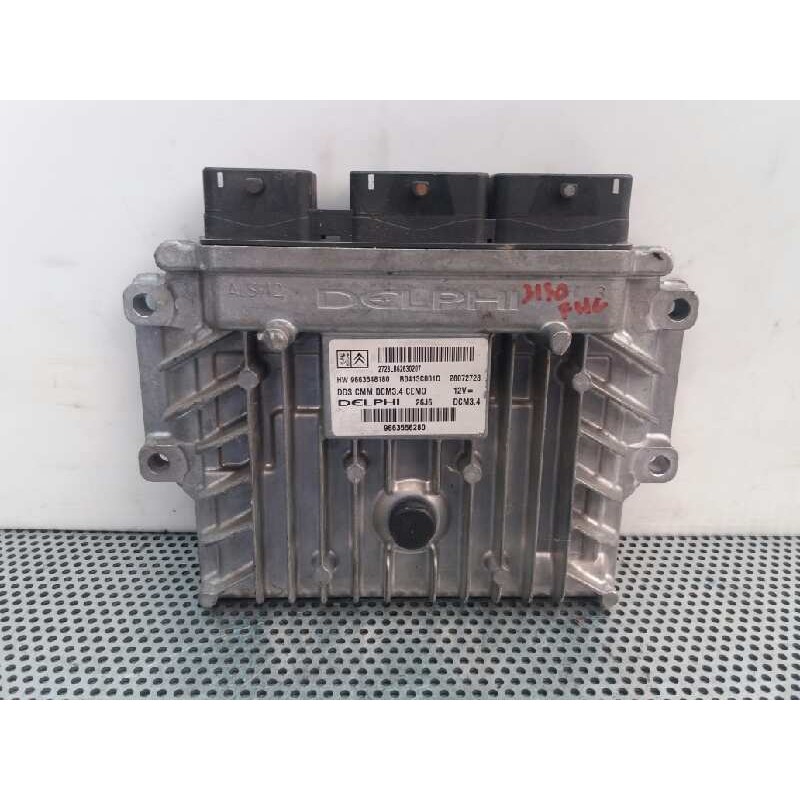 Recambio de centralita motor uce para peugeot 407 2.0 16v hdi fap cat (rhr / dw10bted4) referencia OEM IAM 9663548180 - Blanco