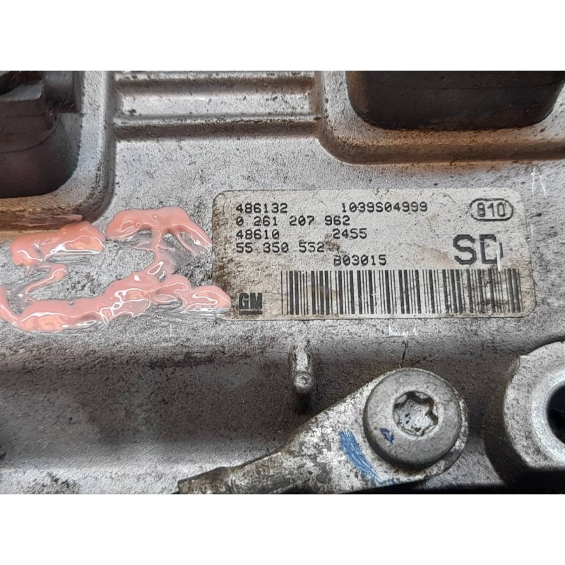 Recambio de centralita motor uce para opel corsa c blue line referencia OEM IAM 0261207962 55350552 - Gris 2