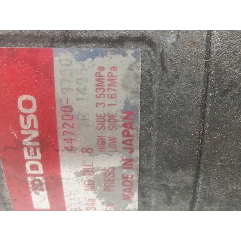 Recambio de compresor aire acondicionado para bmw serie 5 berlina (e39) 520i referencia OEM IAM 4472009750 - Gris 2