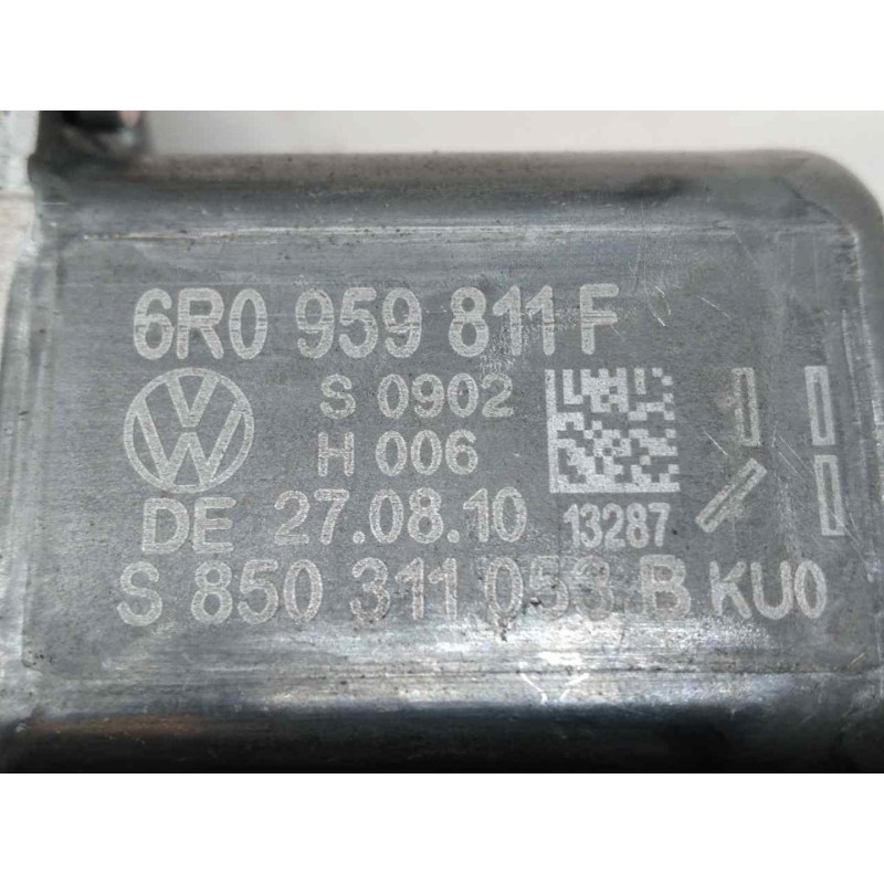 Recambio de elevalunas trasero izquierdo para volkswagen polo (6r1) sport referencia OEM IAM 6R0959811F 0130822532 - Negro 4
