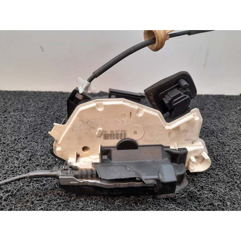 Recambio de cerradura puerta delantera izquierda para volkswagen golf vi (5k1) gtd referencia OEM IAM 5K1837015B - Negro 4
