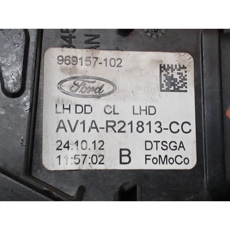 Recambio de cerradura puerta delantera izquierda para ford b-max titanium referencia OEM IAM AV1AR21813CC - Blanco 2