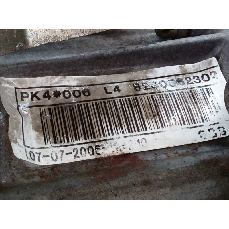 Recambio de caja cambios para renault laguna ii (bg0) confort dynamique referencia OEM IAM PK4006 - Negro 7